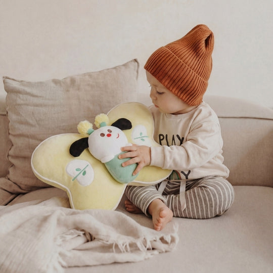 Elva  Butterfly Plush Toy —Baby Soft Toy