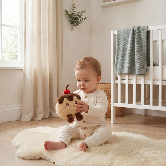 Nella Chocolate Dessert Plush Toy — Baby Soft Toy