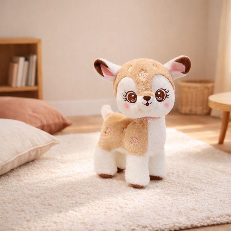 Noora Soft Deer Plush Toy — Baby Soft Toy