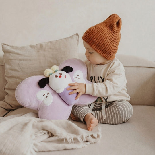 Elva  Butterfly Plush Toy —Baby Soft Toy