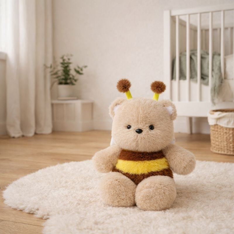 Oscar Bumble Bear Plush Toy — Baby Soft Toy
