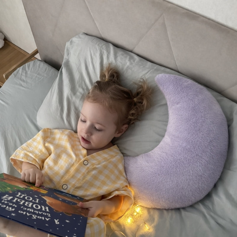 Penina Fluffy Moon Plush Toy — Animal Kids Toy