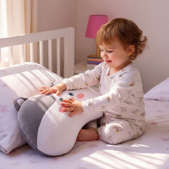 Polina Shocked Husky Plush Toy — Soft Toy