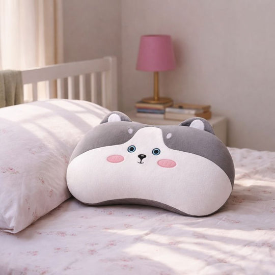 Polina Shocked Husky Plush Toy — Soft Toy