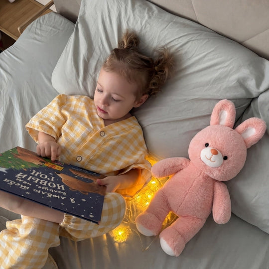 Rilena Happy Rabbit Plush Toy — Toddler Soft Toy