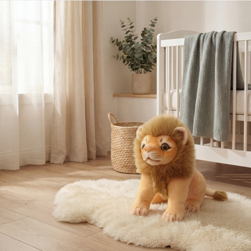 Rosa  Sitting Lion Plush Toy — Kids Toy