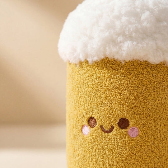 Salo Smiling Beer Plush Toy — Animal Kids Toy