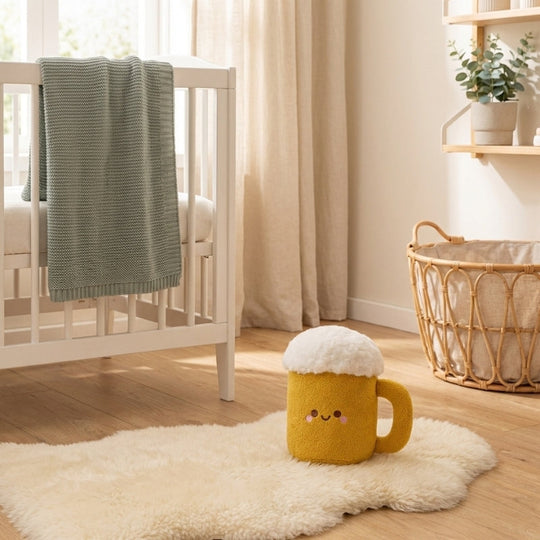 Salo Smiling Beer Plush Toy — Animal Kids Toy