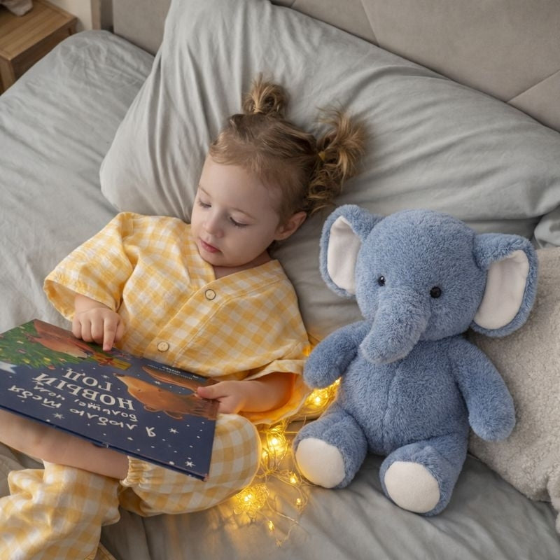 Sariel Cozy Elephant Plush Toy — Kids Toy