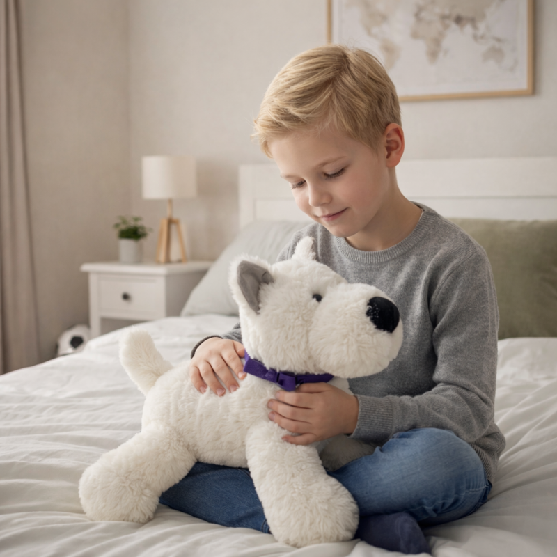 Sonja Westie Snuggle Plush Toy — Baby Soft Toy