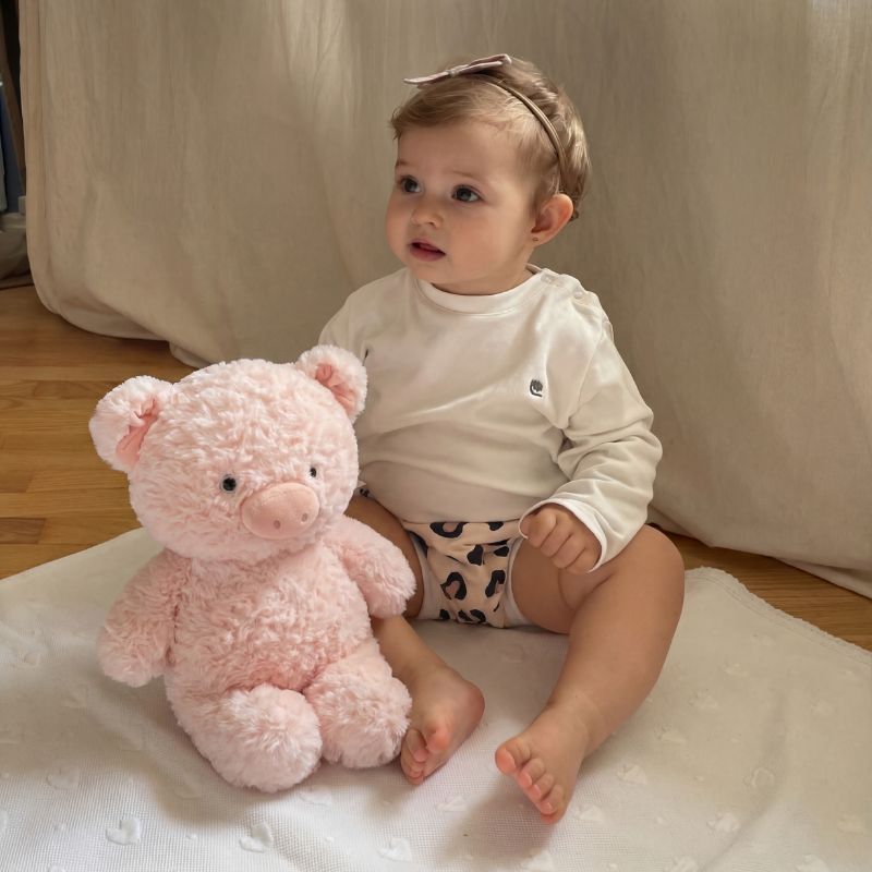 Sorina Cute Pig Plush Toy for Kids — Stuffed Animal