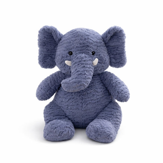 Stefan Fluffy Elephant Plush Toy — Animal Kids Toy