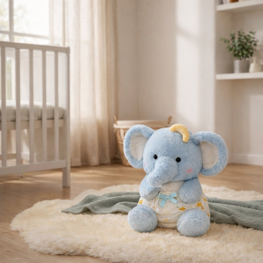 Stella Diaper Elephant Plush Toy — Kids Toy