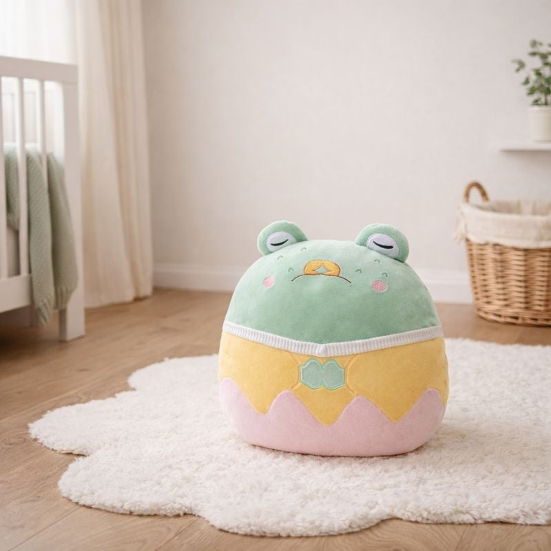 Theo Dreamy Frog Plush Toy — Baby Soft Toy