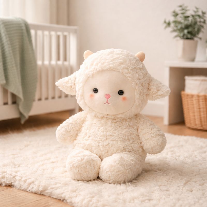 Vasilisa Sweet Lamb Plush Toy — Baby Soft Toy
